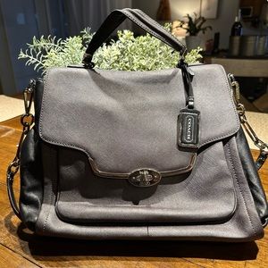 Sophisticated Authentic Coach shoulder bag